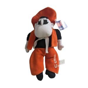 Vintage Brutus Ohio State Buckeye Football Bean Bag Plush OSU Memorabilia 5"